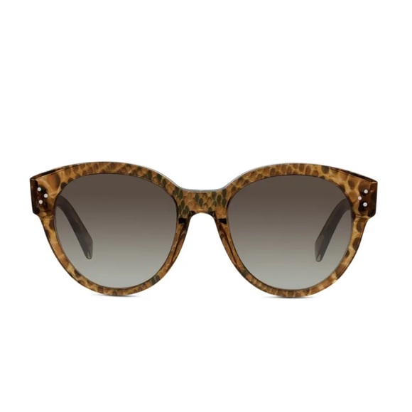CELINE
Round Gradient Acetate Python Print Sunglasses CL40169I - Picture 3 of 7